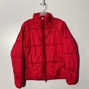 66°North Iceland Vatnajökull Puffer Jacket Red Primaloft Full Zip Women's Size M